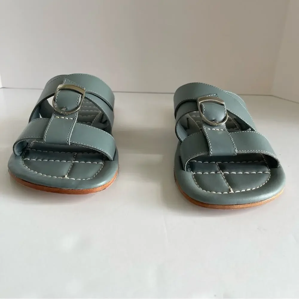 Free People Leather Buckle Sandal Sloan Size 9